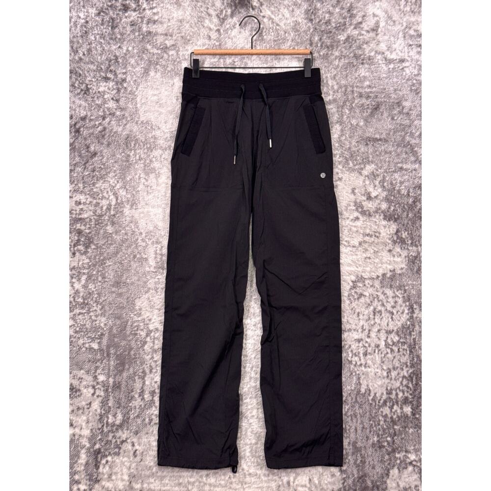 Lululemon Dance Studio III Pants 6 Womens Black Relaxed Full Length